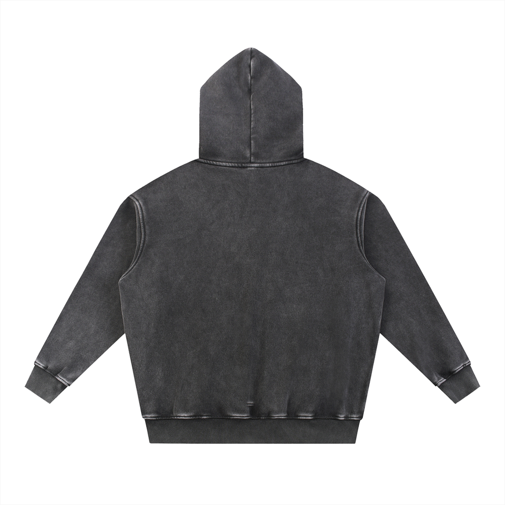 Vintage Wash Fleece Oversize Hoodie summer 26