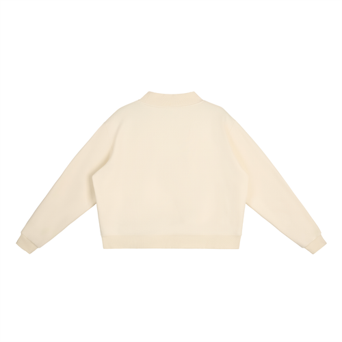 Basic Mock-Neck Crewneck Apricot summer 26
