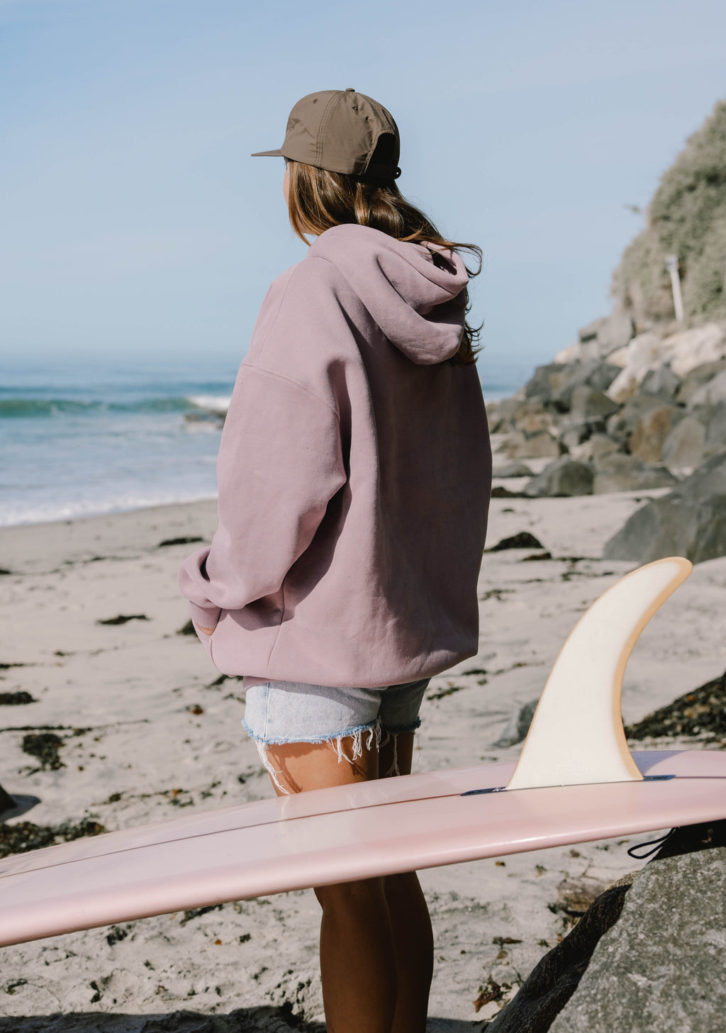 North Ponto Surf Papa Hoodie Purple