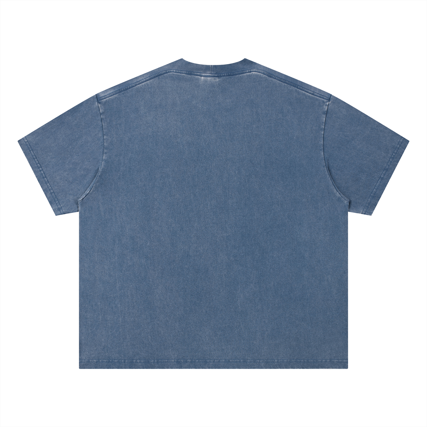 Blue Retro Boxy Tee