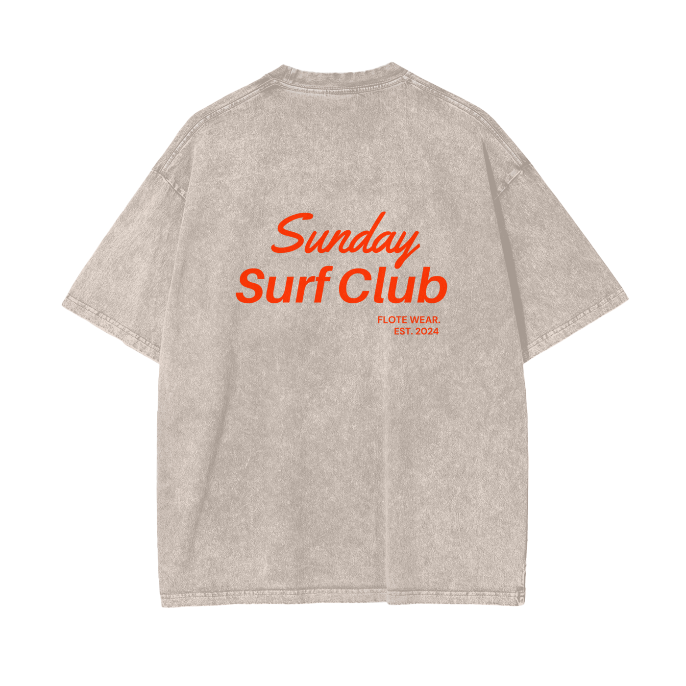 Sunday Surf Club Snow Washed Tee