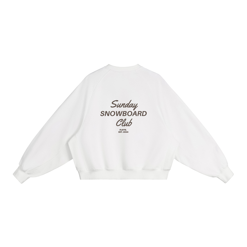 Sunday Snowboard Club Boxy Crewneck