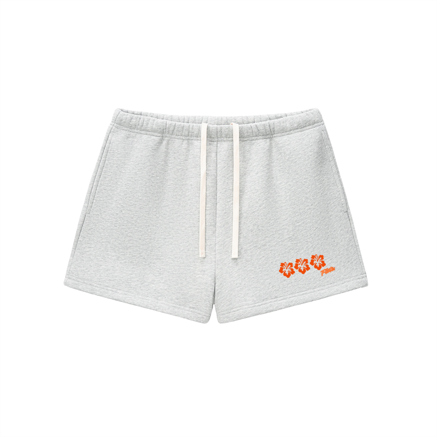 Hibiscus Fleece Sweatshorts