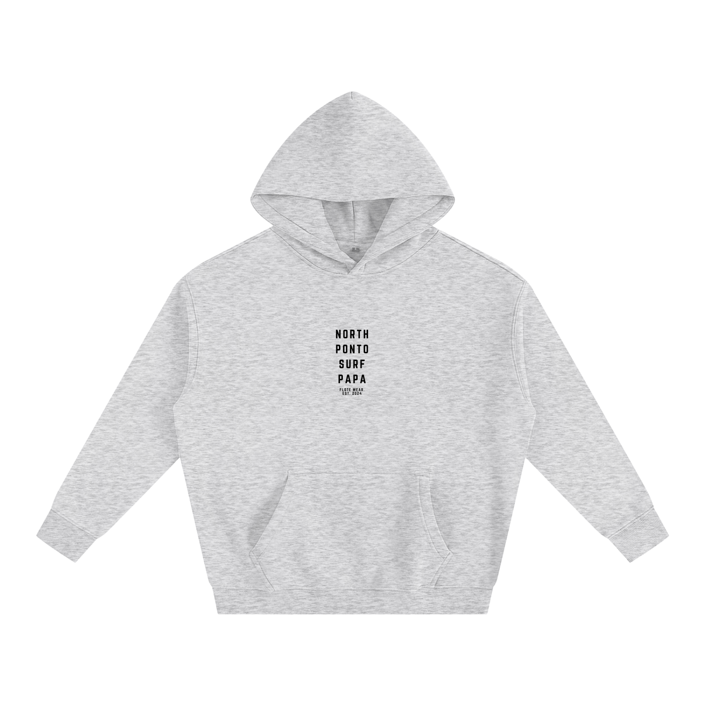North Ponto Surf Papa Hoodie Gray