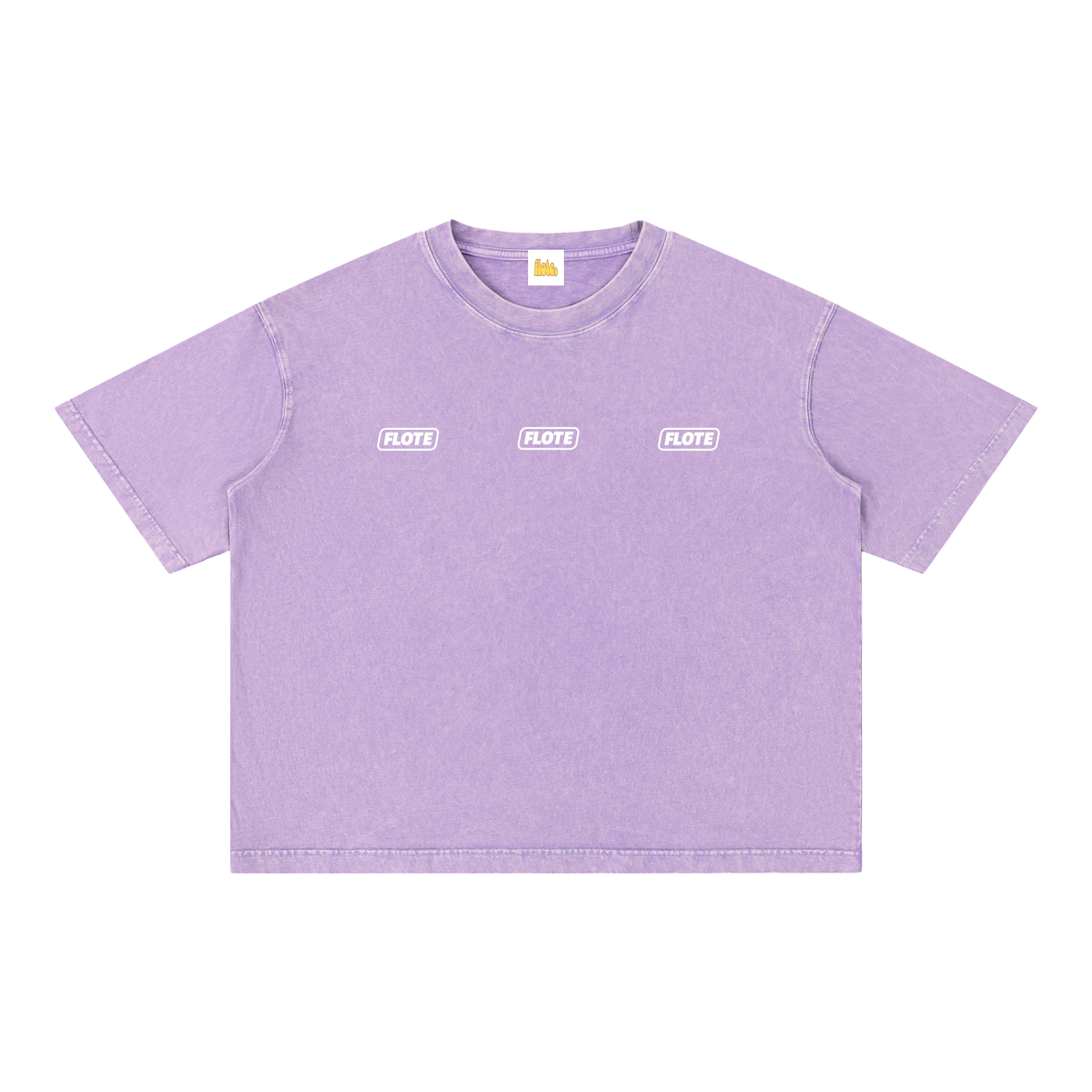 Mineral Wash Boxy Cotton T-Shirt