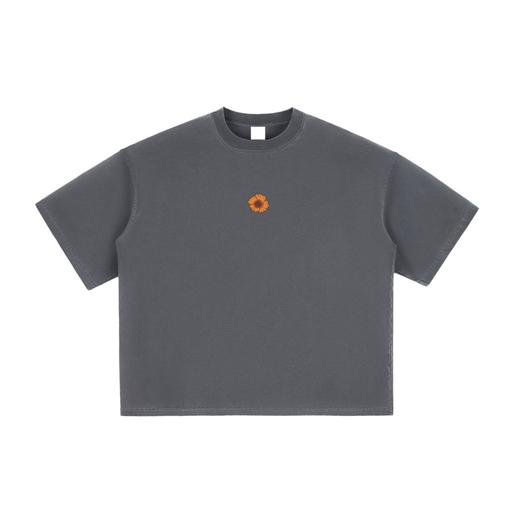 California Poppy Boxy Tee