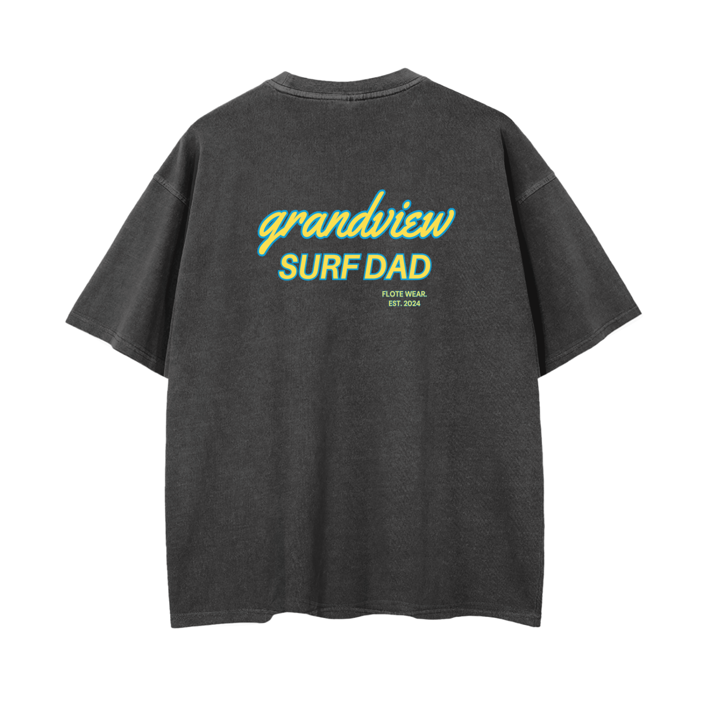 Grandview Surf Dad Tee Faded