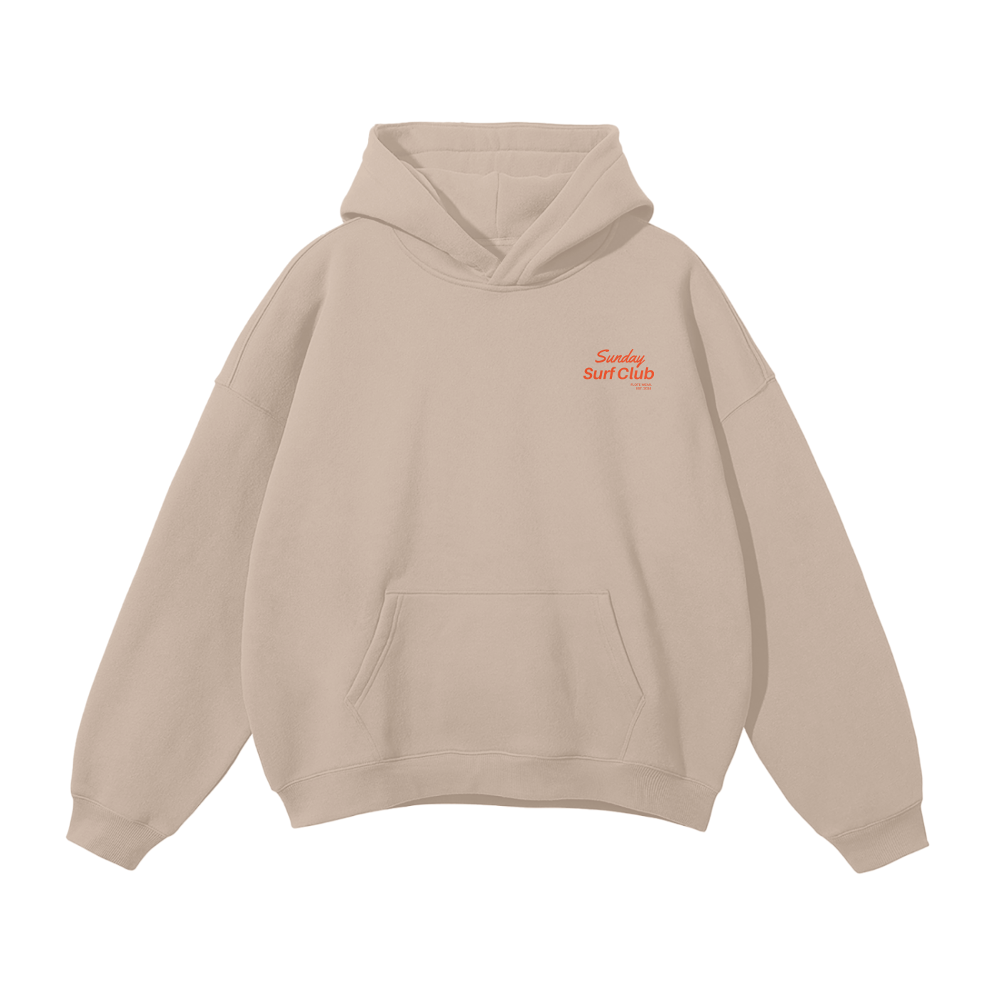 Sunday Surf Club Hoodie Sand