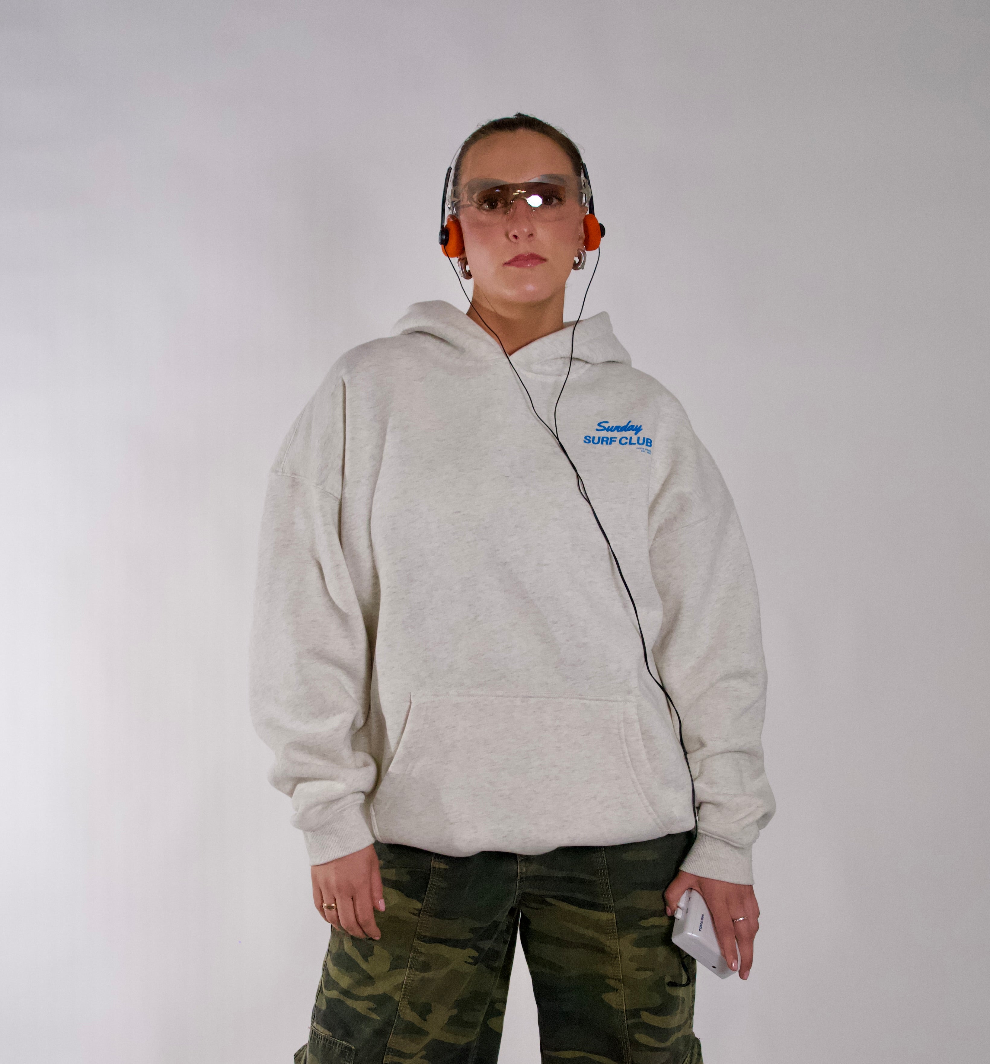Sunday Surf Club Hoodie Gray