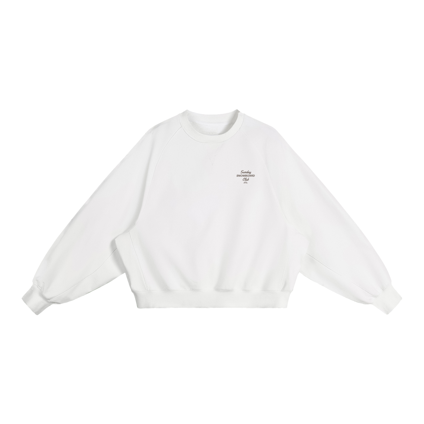 Sunday Snowboard Club Boxy Crewneck