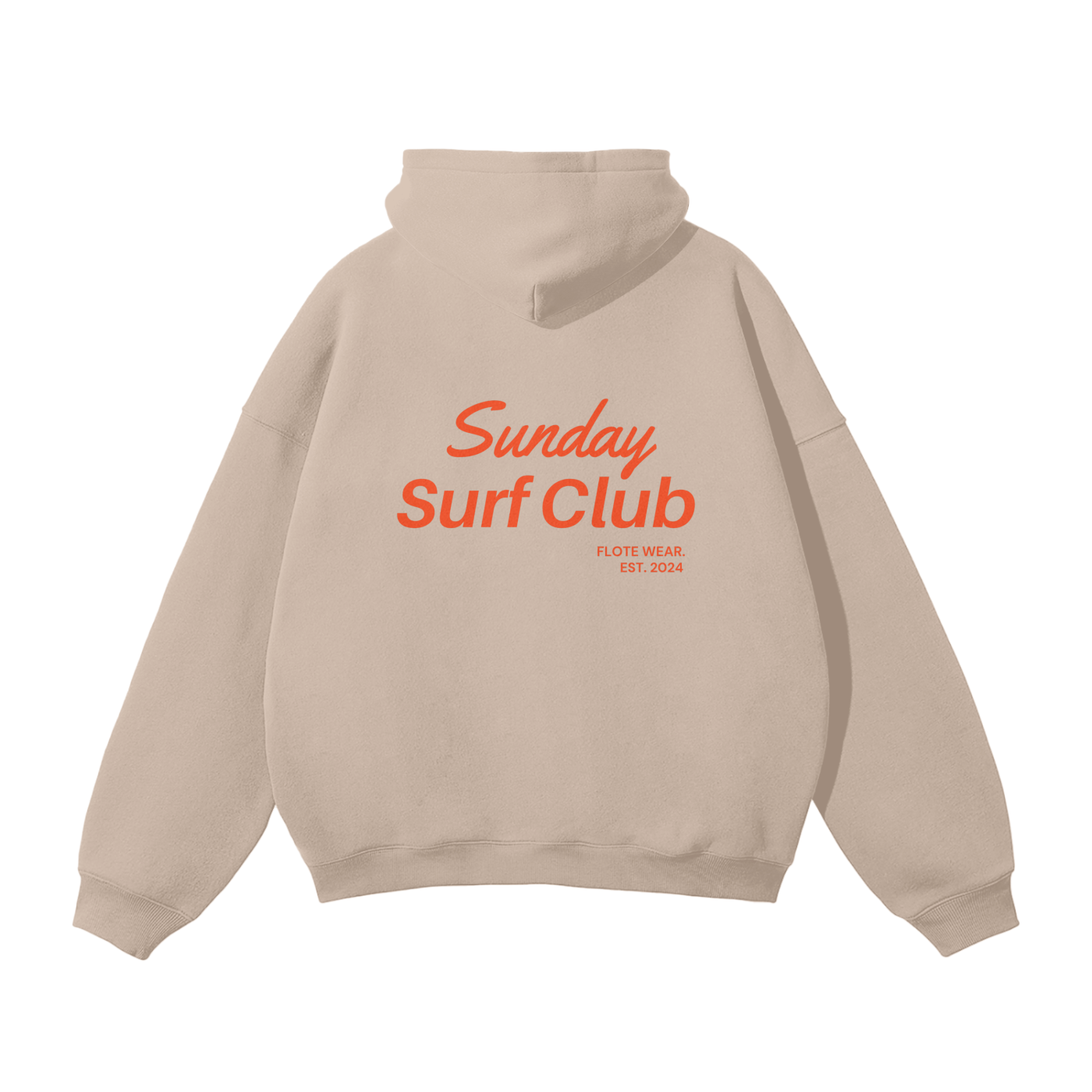 Sunday Surf Club Hoodie Sand