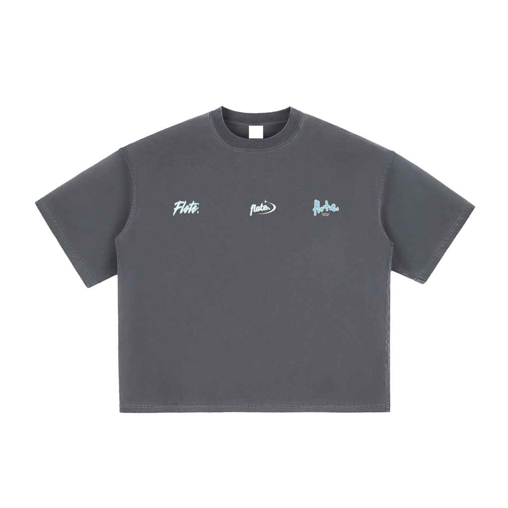 Vintage logos boxy tee