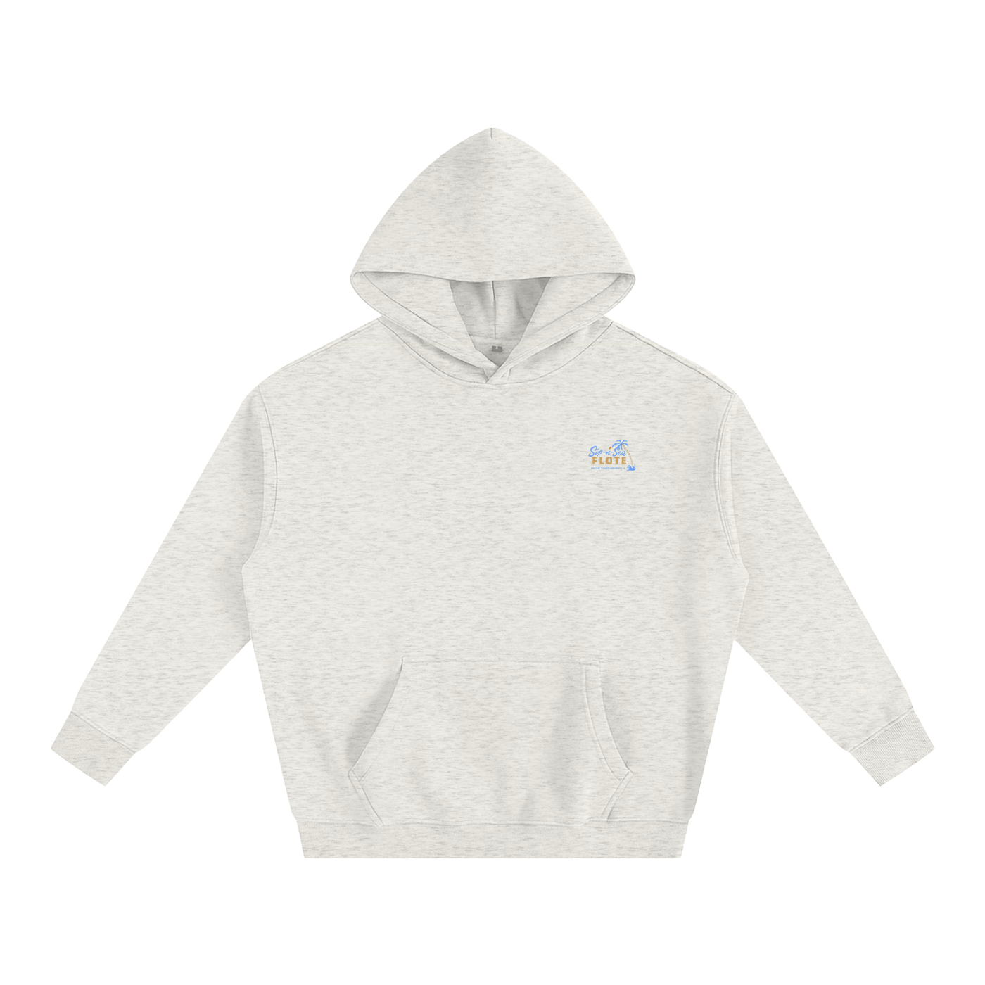 Gray Fleeced Hoodie