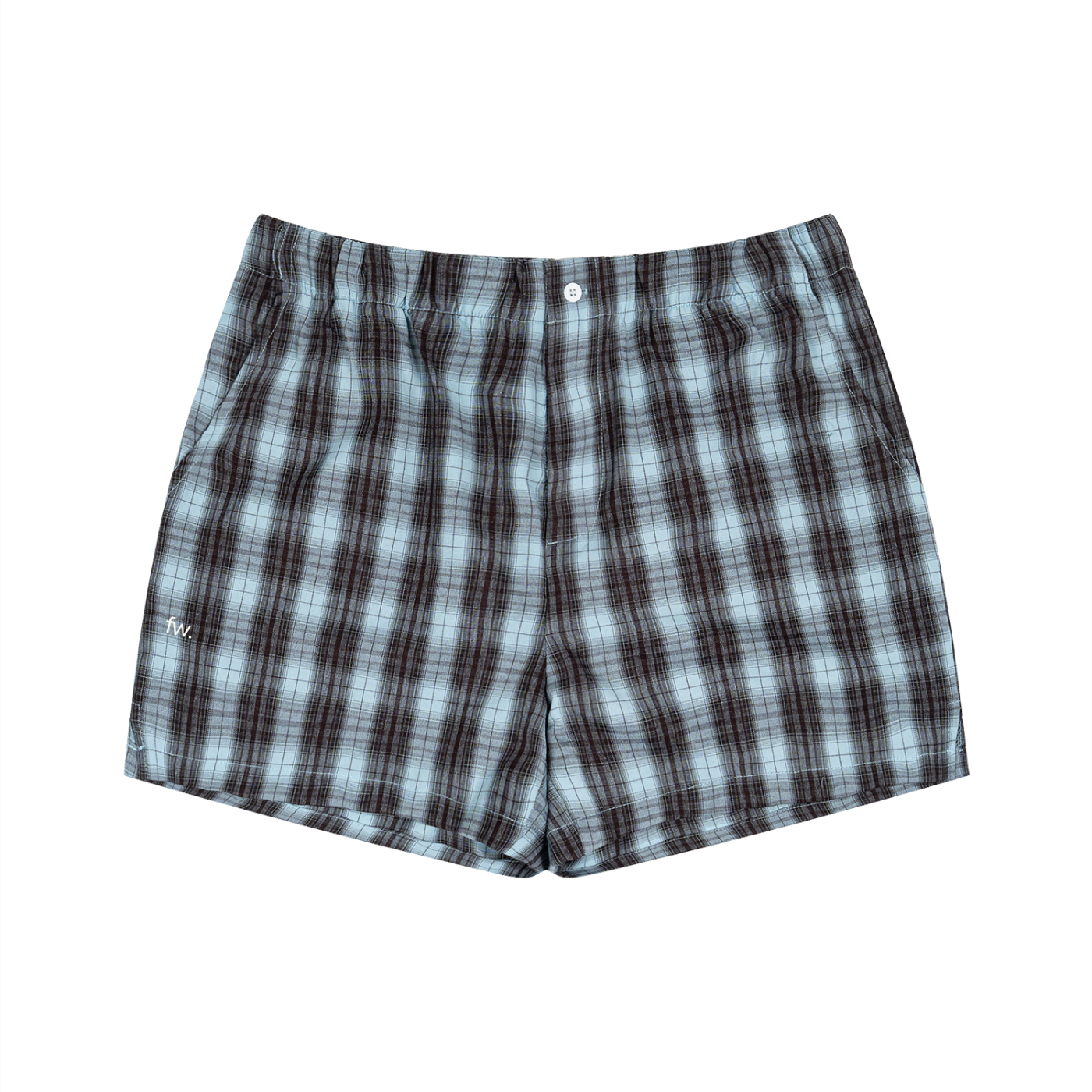 Unisex Plaid Shorts