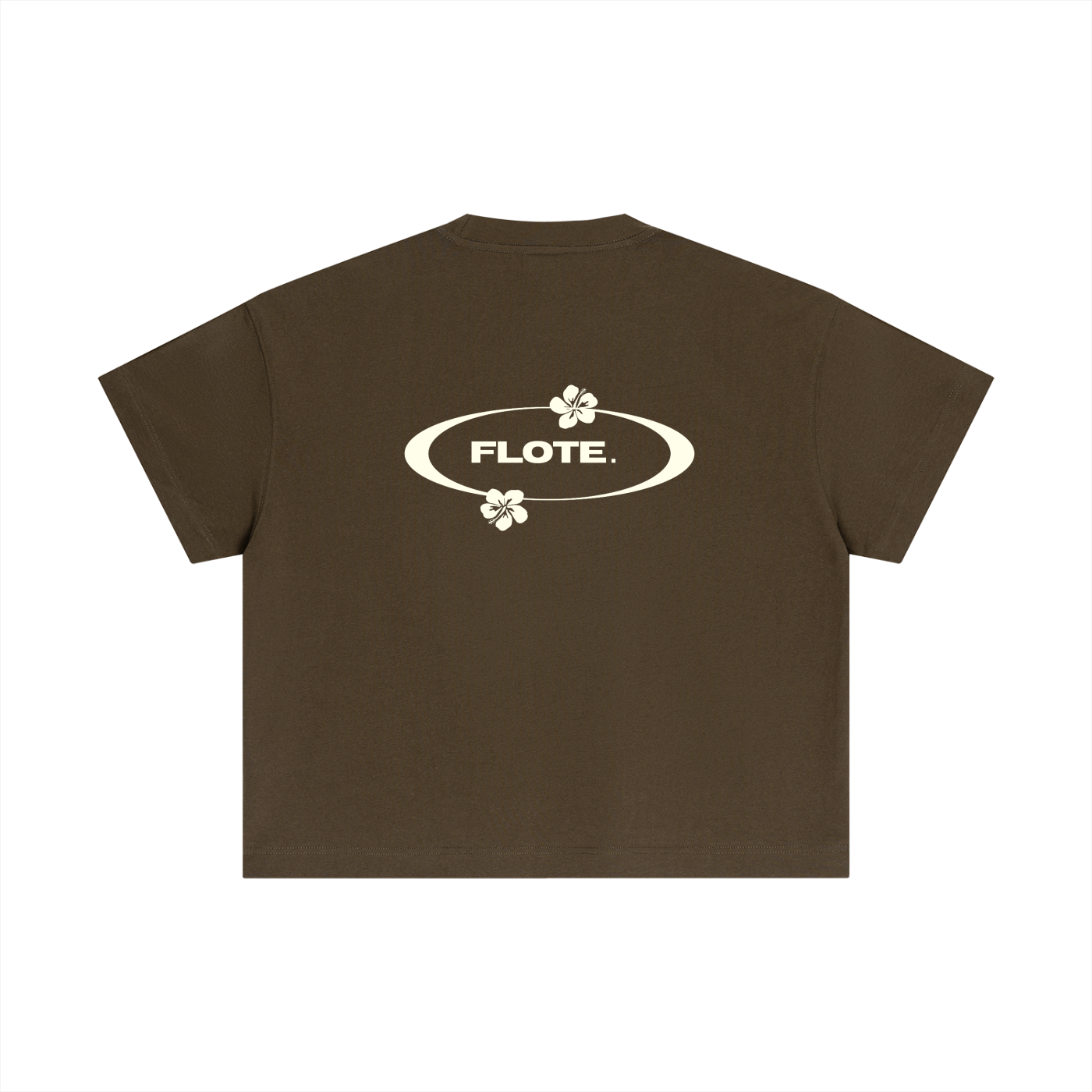 Hibiscus Cotton Boxy Tee