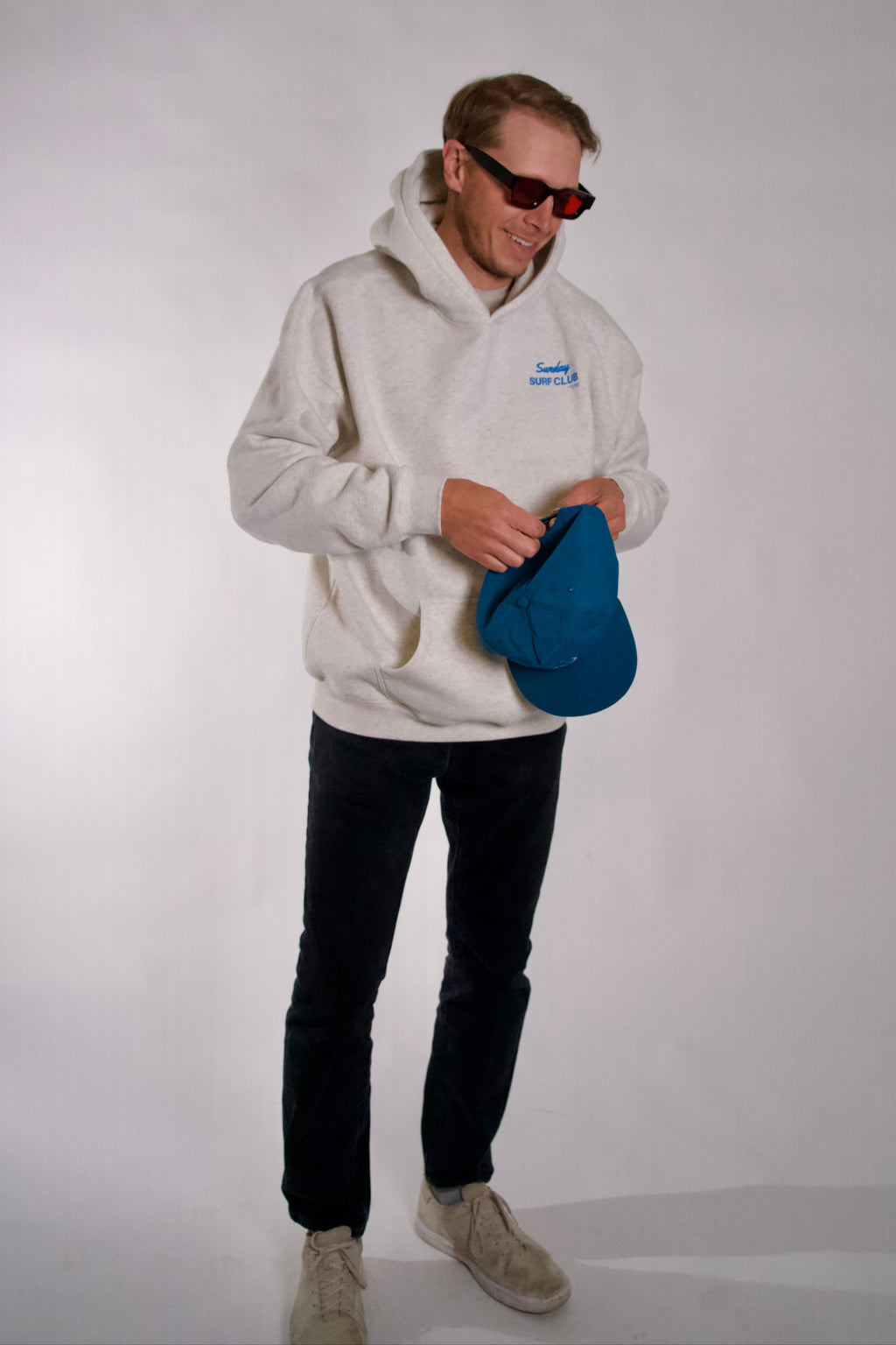Sunday Surf Club Hoodie Gray