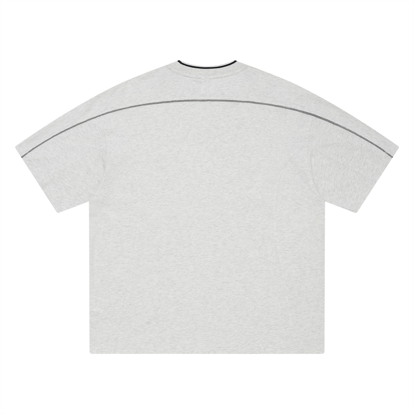 Oversized Contrast Tape T-Shirt