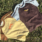 Retro Hibiscus Raglan Tee