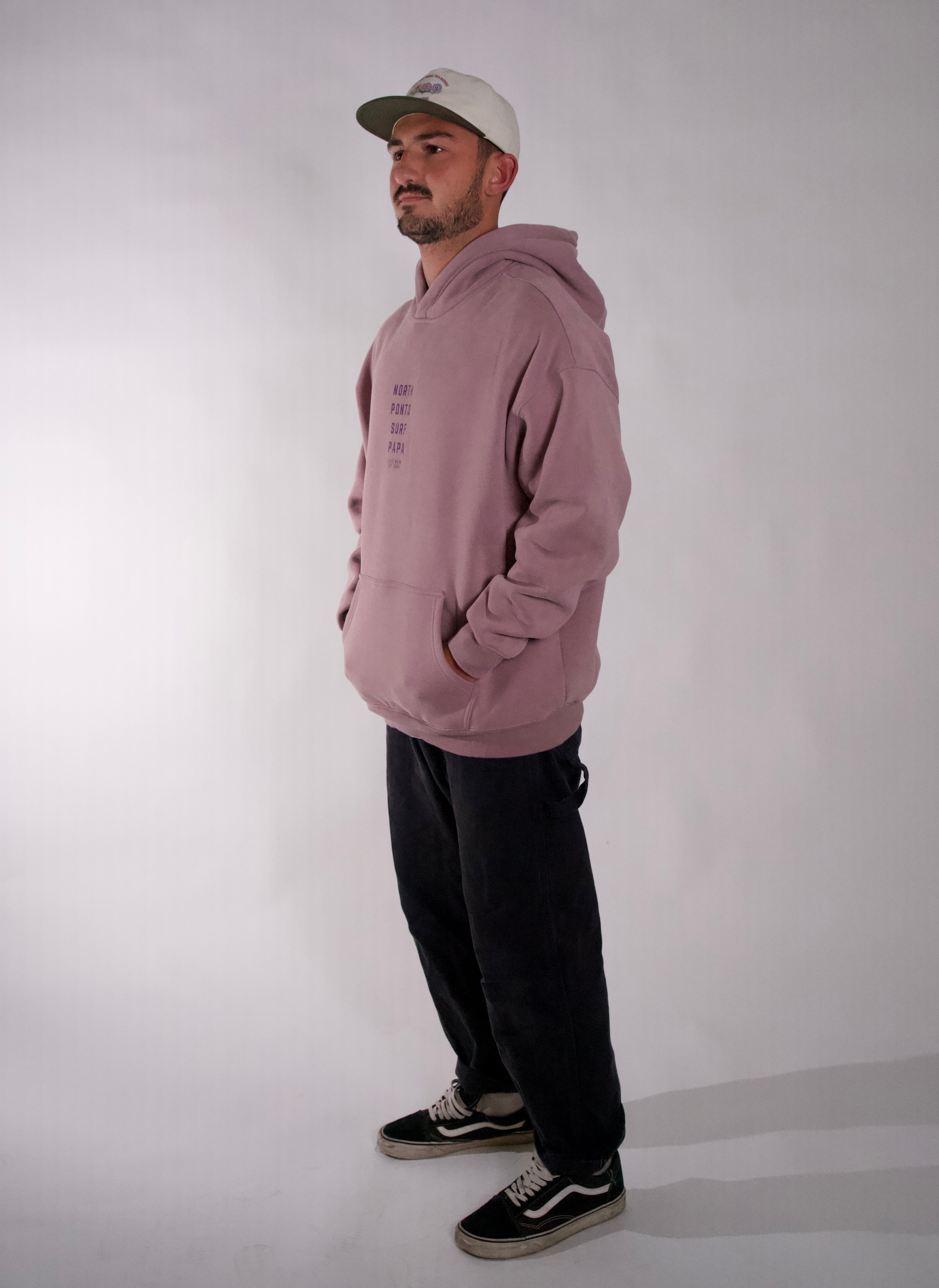 North Ponto Surf Papa Hoodie Purple