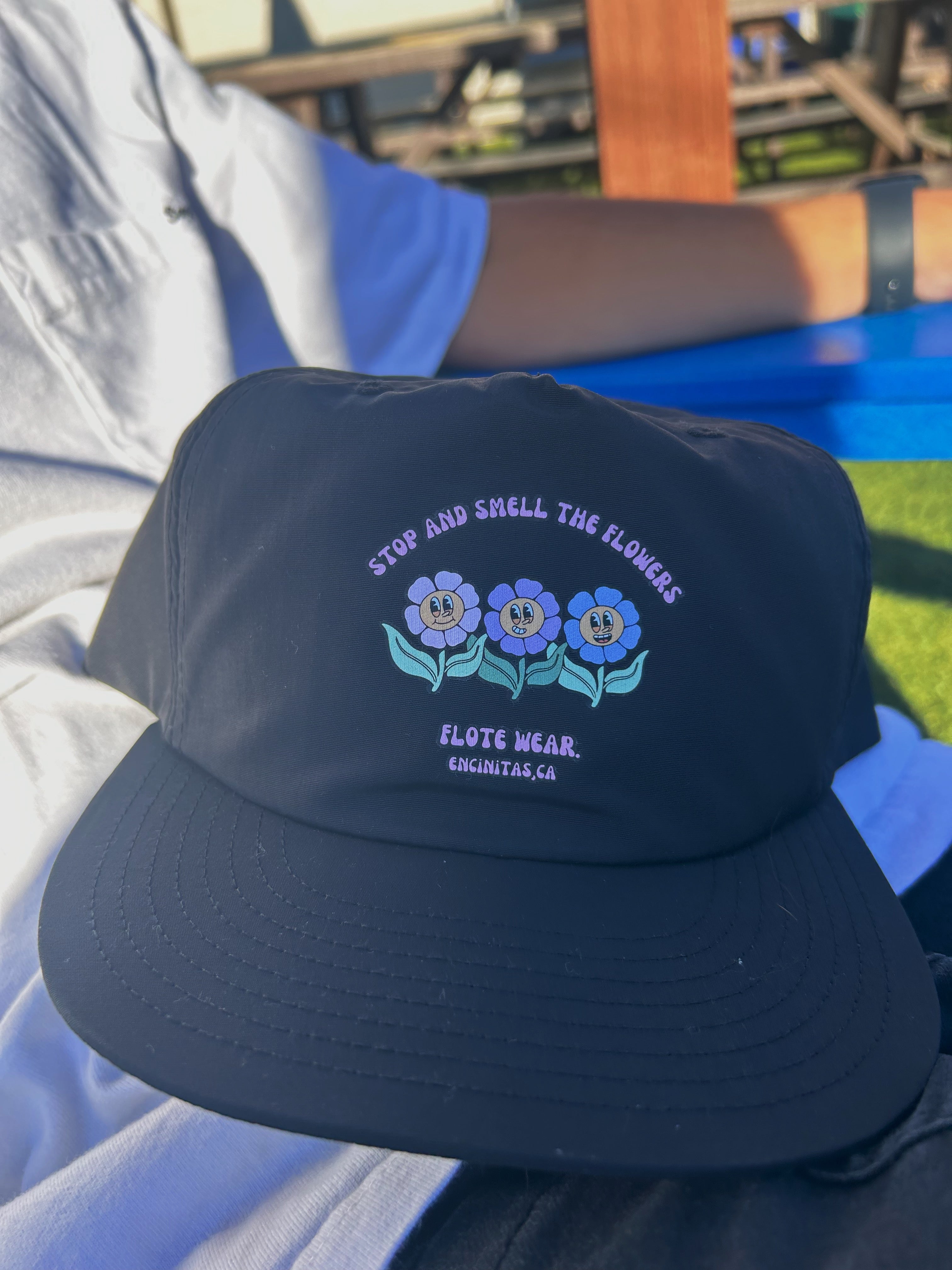 Smell the Flowers Surf Cap