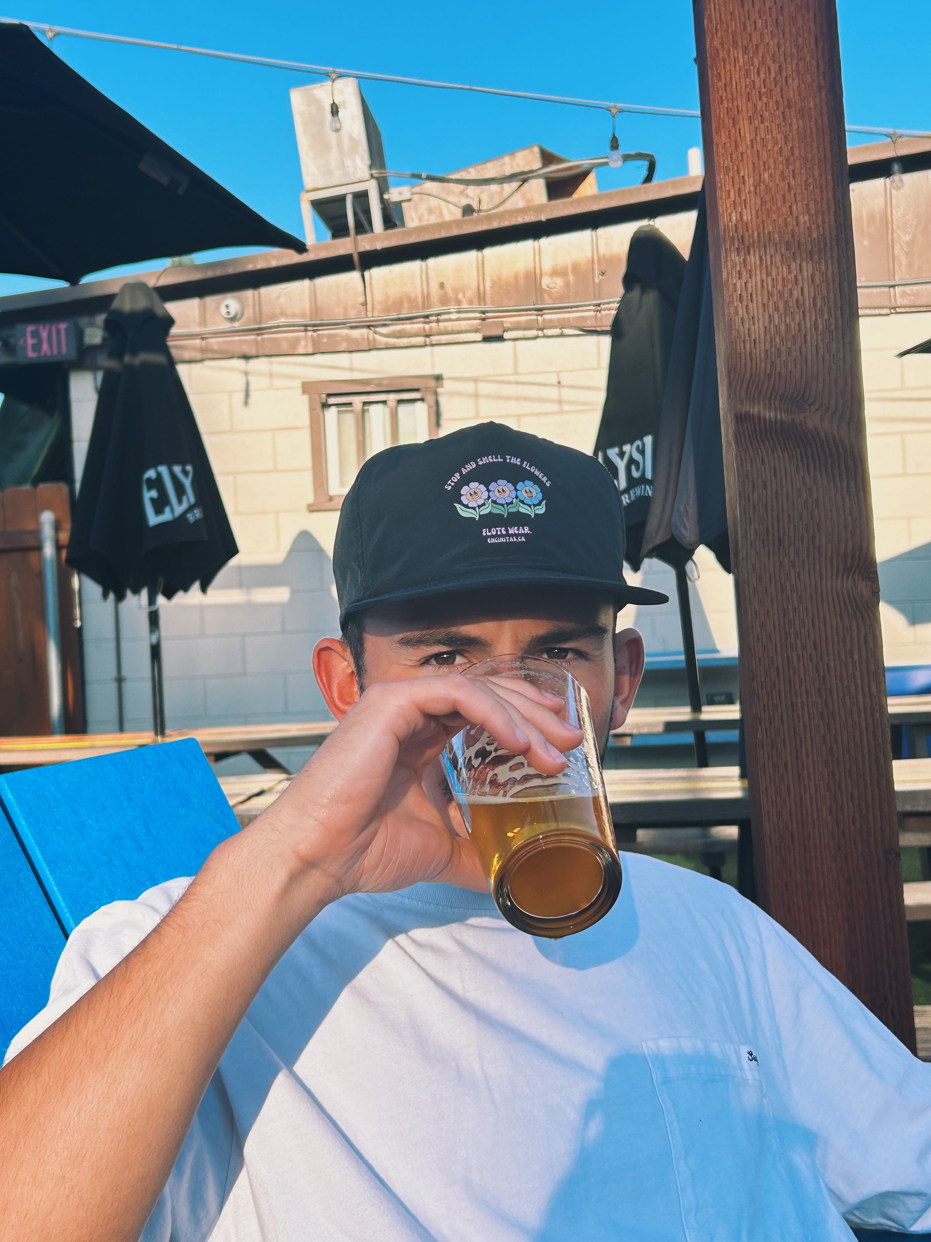 Smell the Flowers Surf Cap