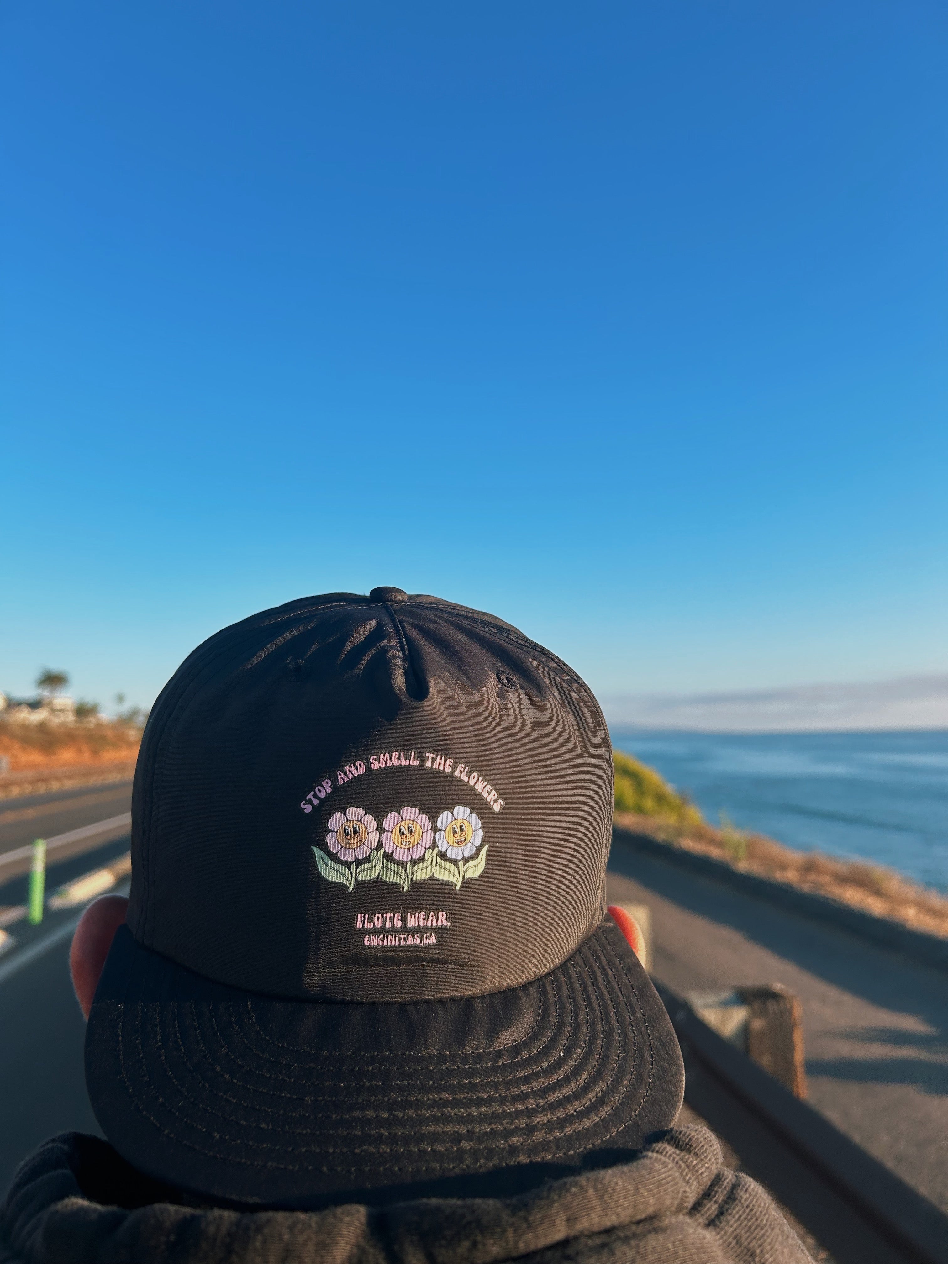 Smell the Flowers Surf Cap