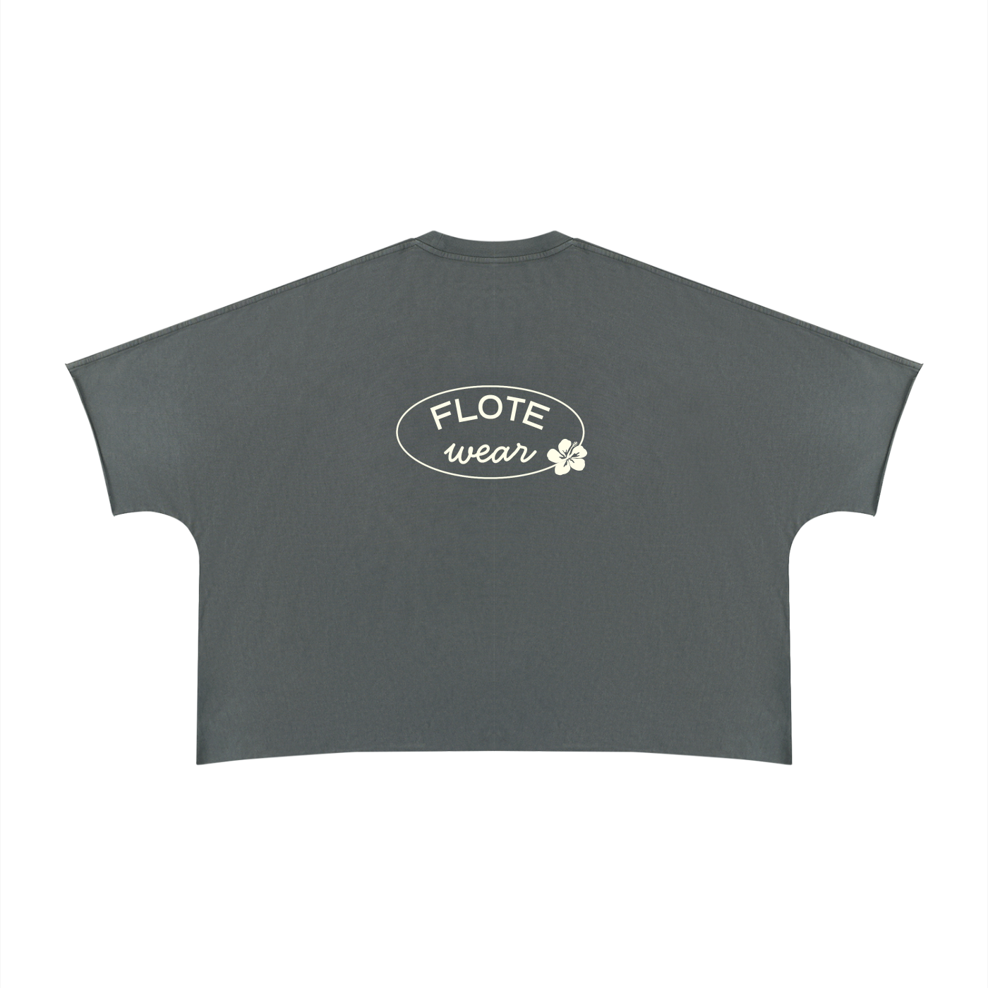 Unisex Heavyweight Boxy Raw Edge T-Shirt