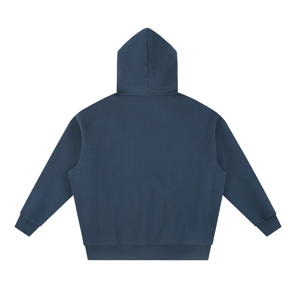 Essential Oversized Boxy Fit Fleece Hoodie