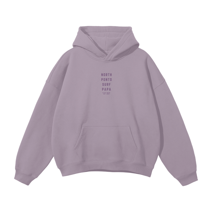North Ponto Surf Papa Hoodie Purple