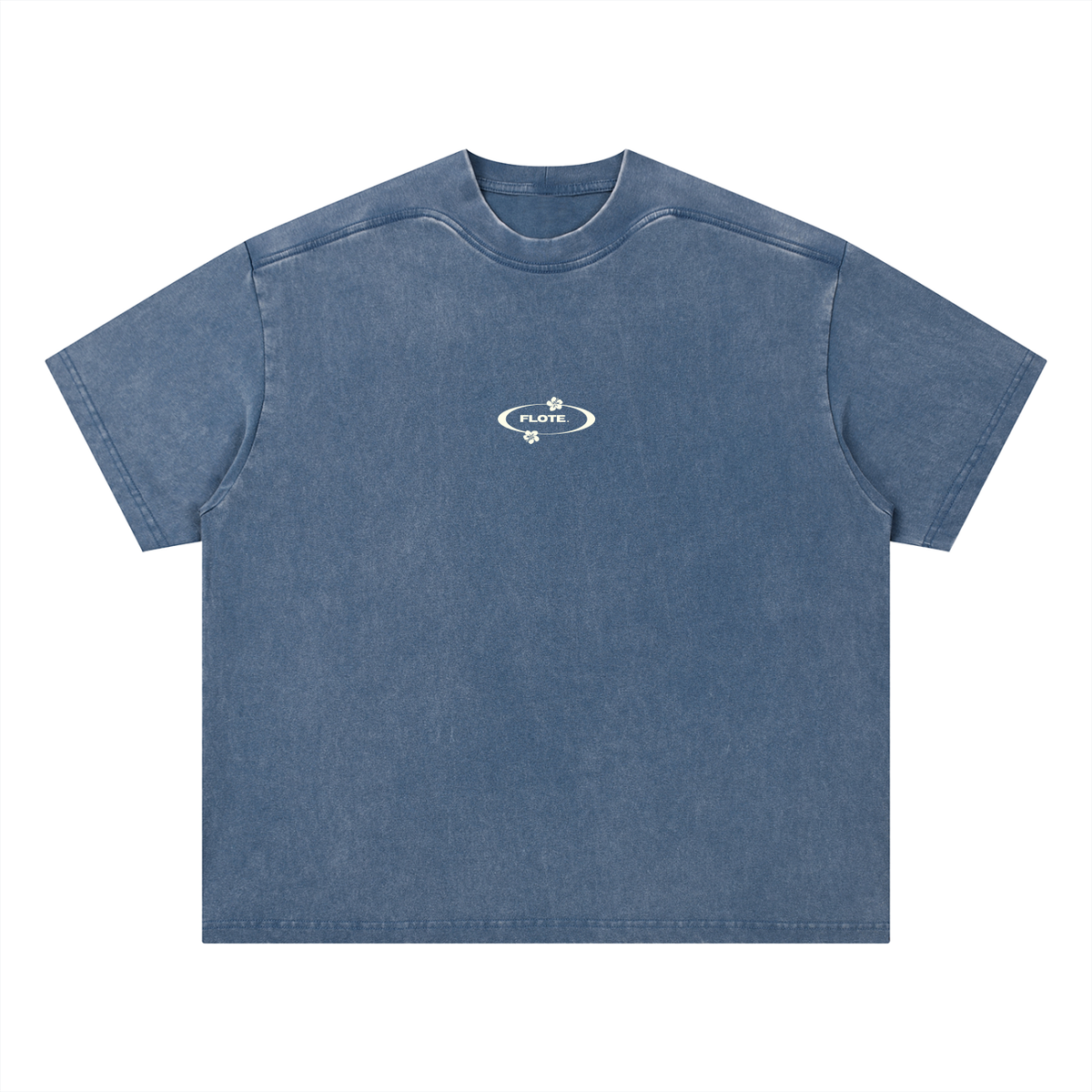 Thick neck boxy tee